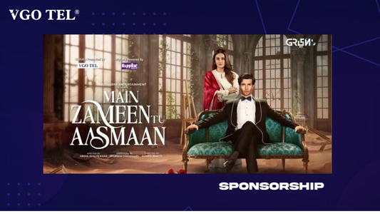 VGO TEL GIVES GREEN TV MAIN ZAMEEN TO ASMAAN A PUSH