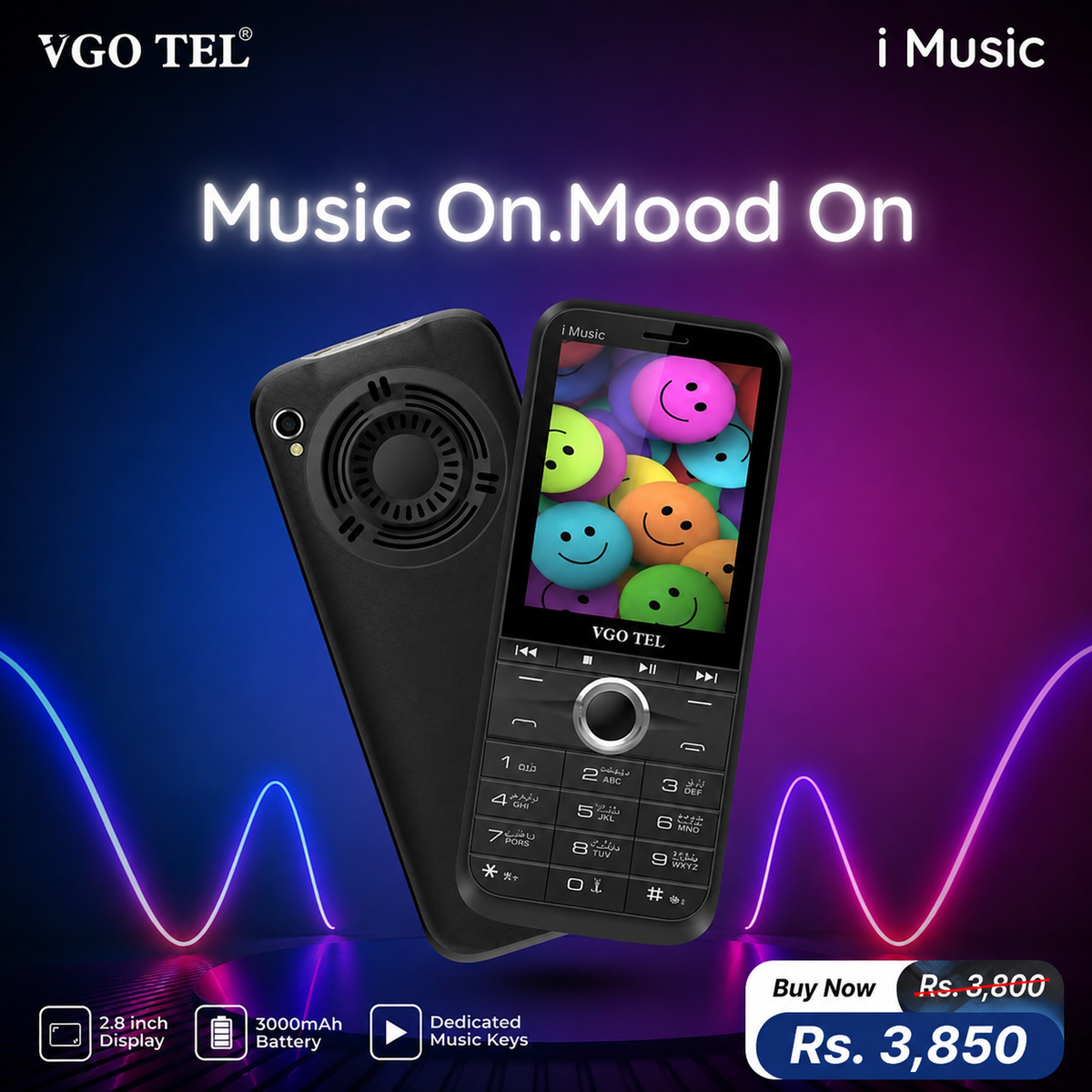 VGO TEL I MUSIC PRICE INCREASE IN PAKISTAN – UPDATED PRICE 2026