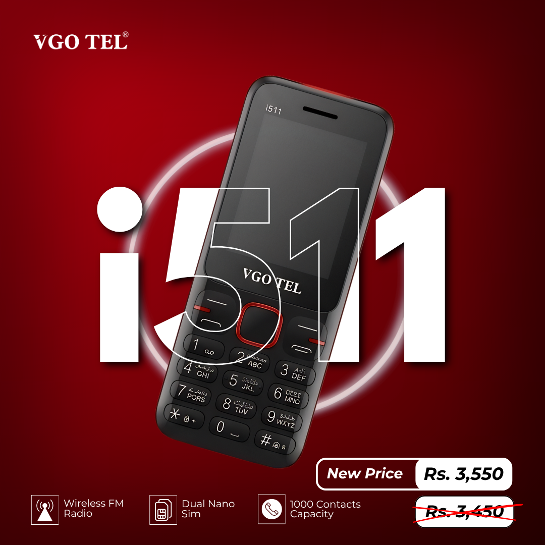 VGO TEL i511 PRICE UPDATE ANNOUNCED TODAY
