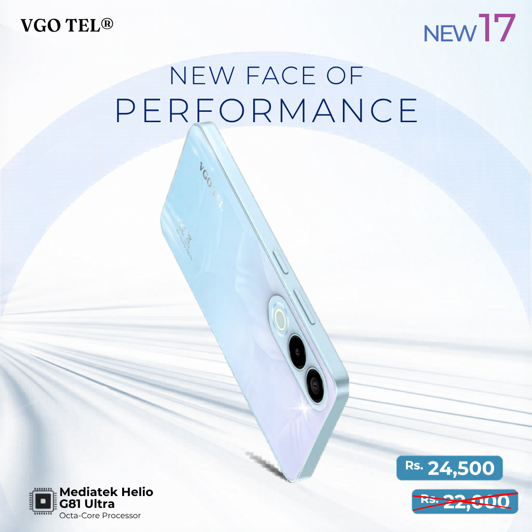 VGO TEL ANNOUNCES UPDATED PRICING FOR VGO TEL NEW 17 IN PAKISTAN