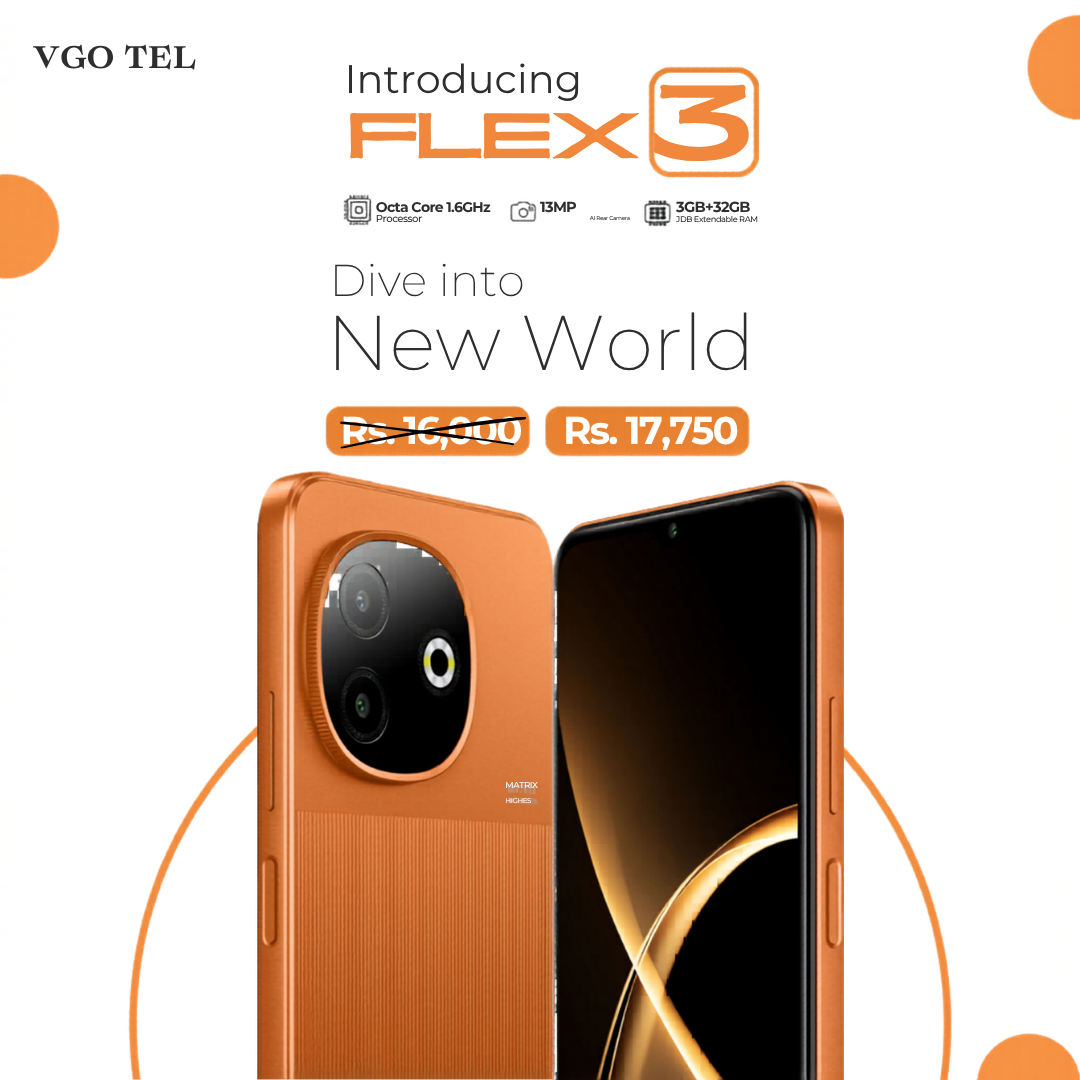 VGO TEL FLEX 3 NOW PKR 17,750 – OFFICIAL PRICE UPDATE 2026