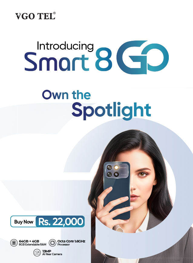 VGO TEL LAUNCHES SMART 8 GO IN PAKISTAN