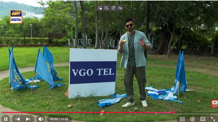 VGO TEL BOOSTS SIGNAL WITH ARY ULTIMATE MUQABALA