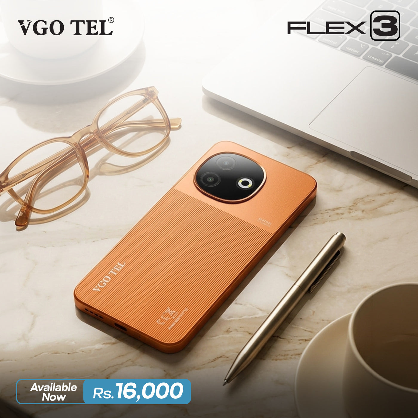 VGOTEL ANNOUNCES FLEX 3 LAUNCH: PREMIUM FEATURES AT PKR 16,000