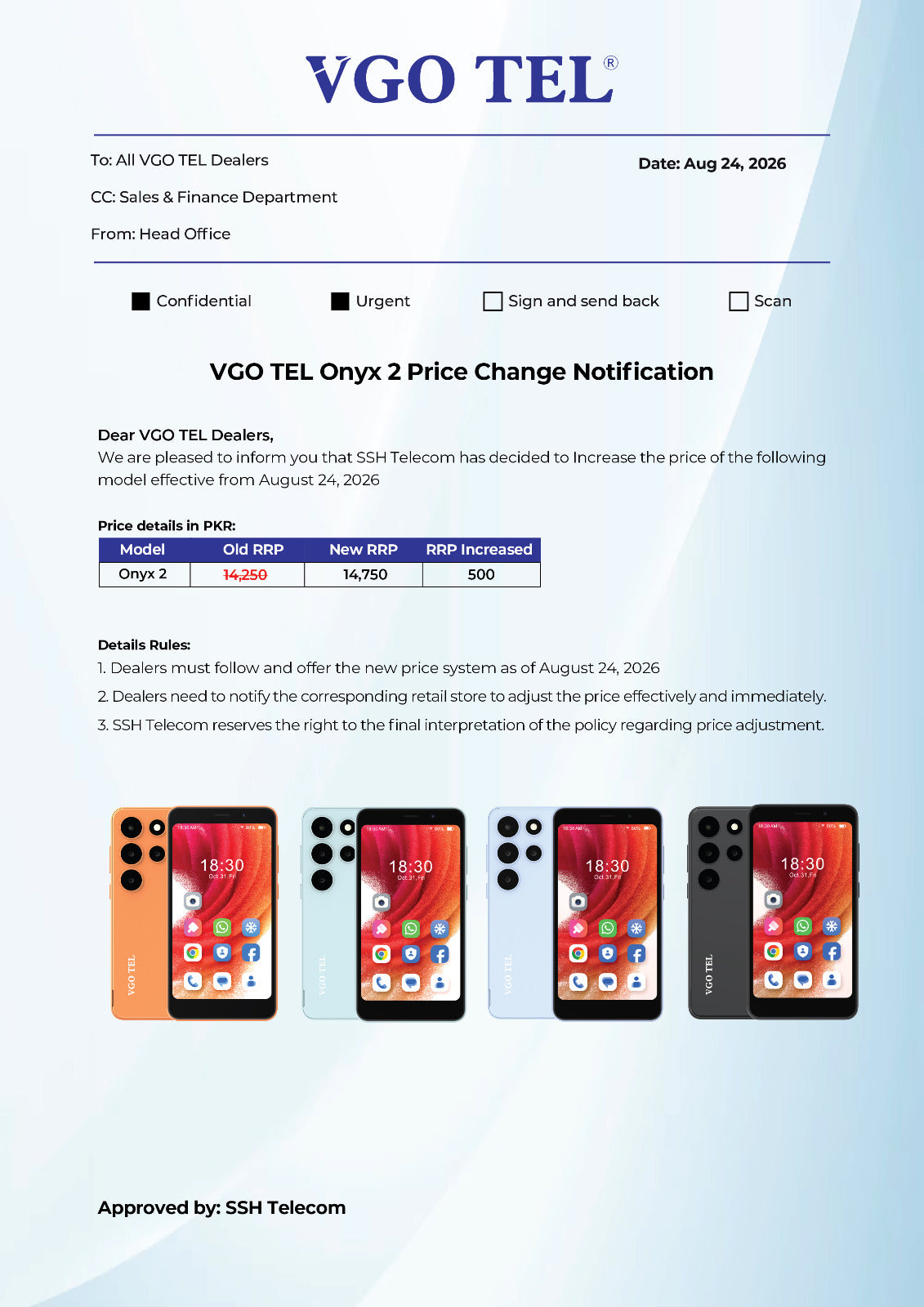 VGO TEL ONYX 2 PRICE IN PAKISTAN – UPDATED PRICE 2026